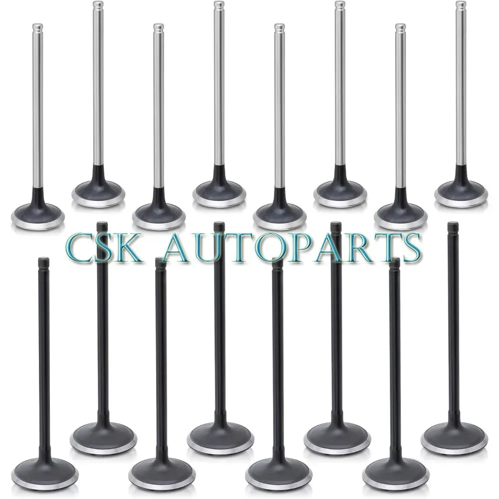 

16pcs Intake & Exhaust Valves Set for 1.8T 2.0T VW GTI GLI Audi A3 Seat Engine