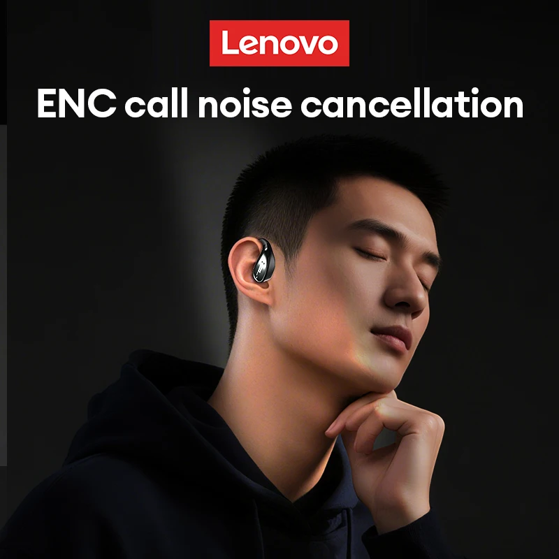 Lenovo LE505 OWS Wireless Earphone Ear Hook Stable Low Latency Bluetooth 6.0 Headphone Long Battery Life Music Waterproof Earbud