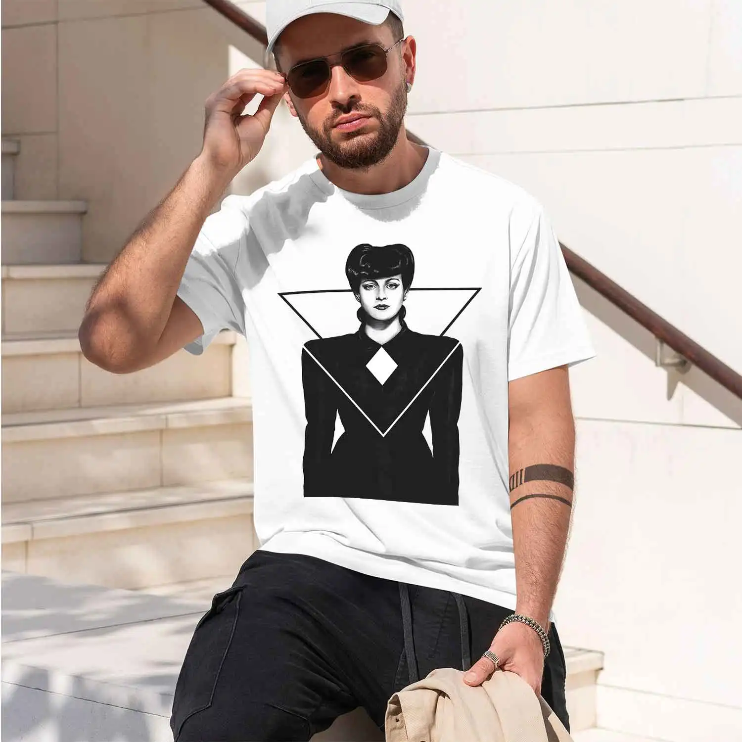 Blade Runner Rael Deckard Anoi Sheep Tyrell 2026 New Model Men’s Short-sleeve crewneck T-Shirt Classic Casual Multiple Colors an