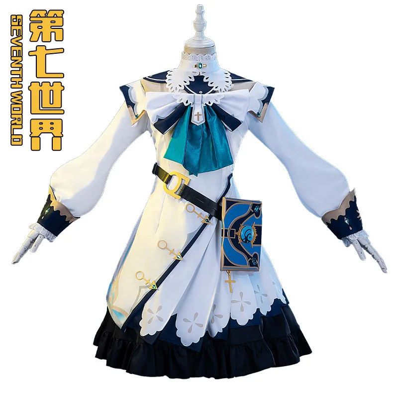 

Game Animation Genshin Impact Barbara Gunnhildr Character Full Set Of Cosplay Two-dimensional Game Clothing Suit Christmas Gift