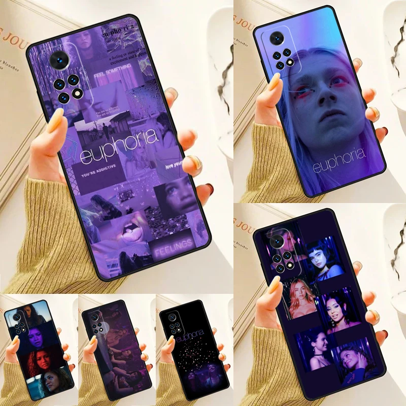 American TV Series Euphoria Case For Samsung Galaxy S24 Plus S23 S20 S21FE Lite S22 Ultra Note 20 S8 S9 S10 Phone Coque