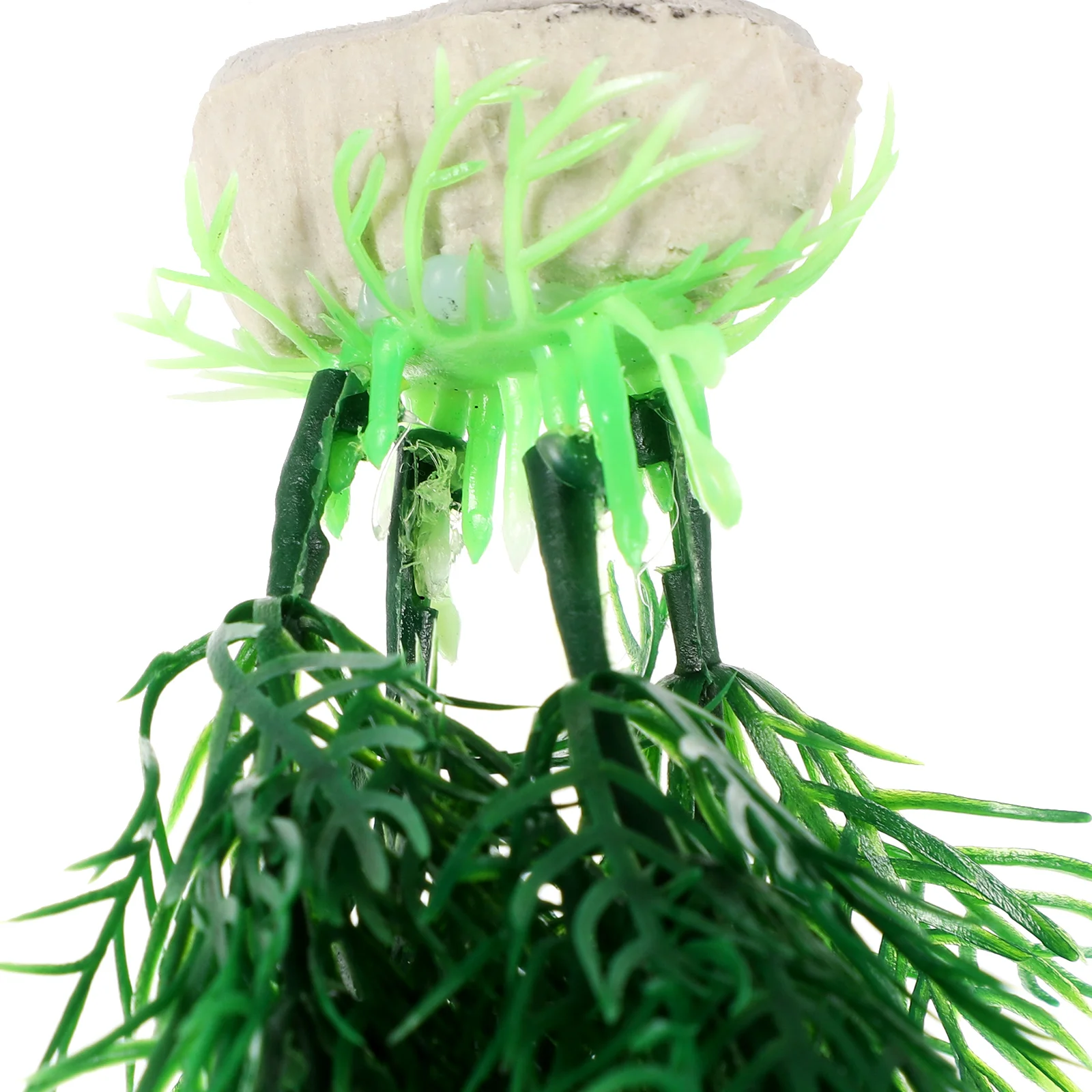 

5pcs Artificial Water Plants Aquarium Decor Green Realistic Fish Tank Grass For Healthy Habitat, Simulation Water Grass Set,