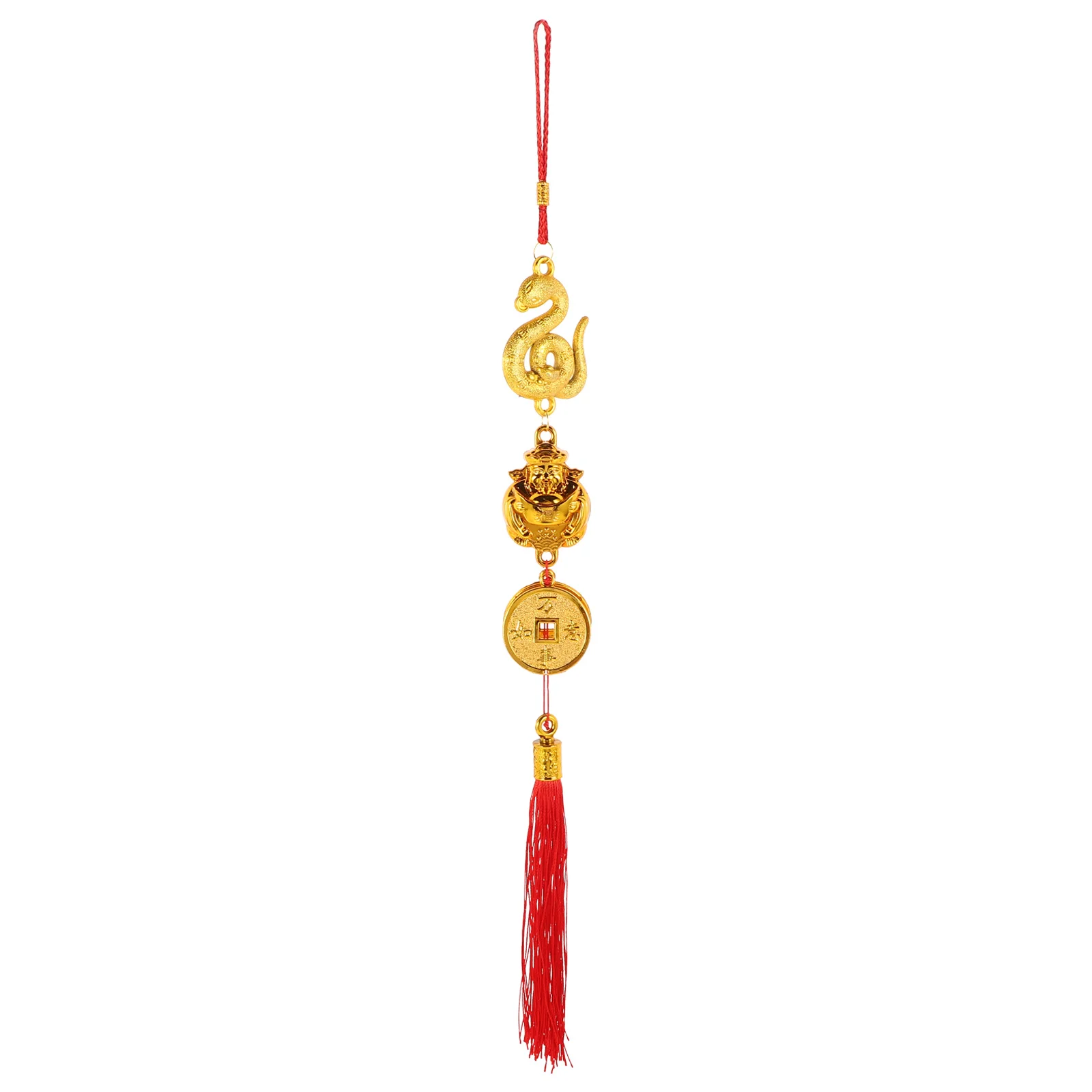 

10Pcs Hanging Decorations Snake Year Spring Festival Pendants Bonsai Tassel Ornament Chinese Style New Year Festival