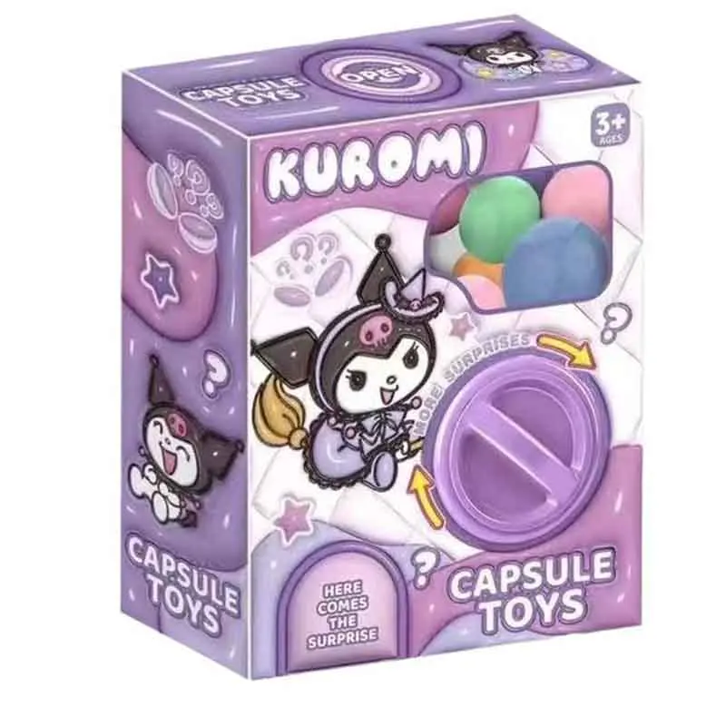 Kuromi Egg Baby Kapibala Twisting Egg Machine Fun Capsule Blind Box Lottery Decompression Toy Twisting Egg Blind Box Christmas G