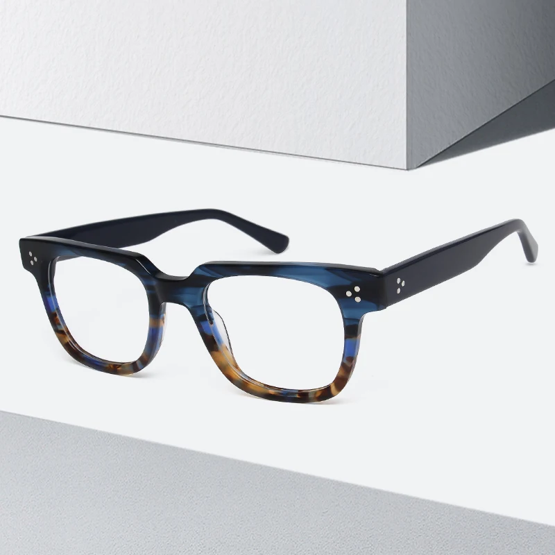 

Kenbo Ladies Acetate Eyewear Oversized Square Glasses Filter Blue Light Eyeglasses Board Frame Vintage Elegant Glasses