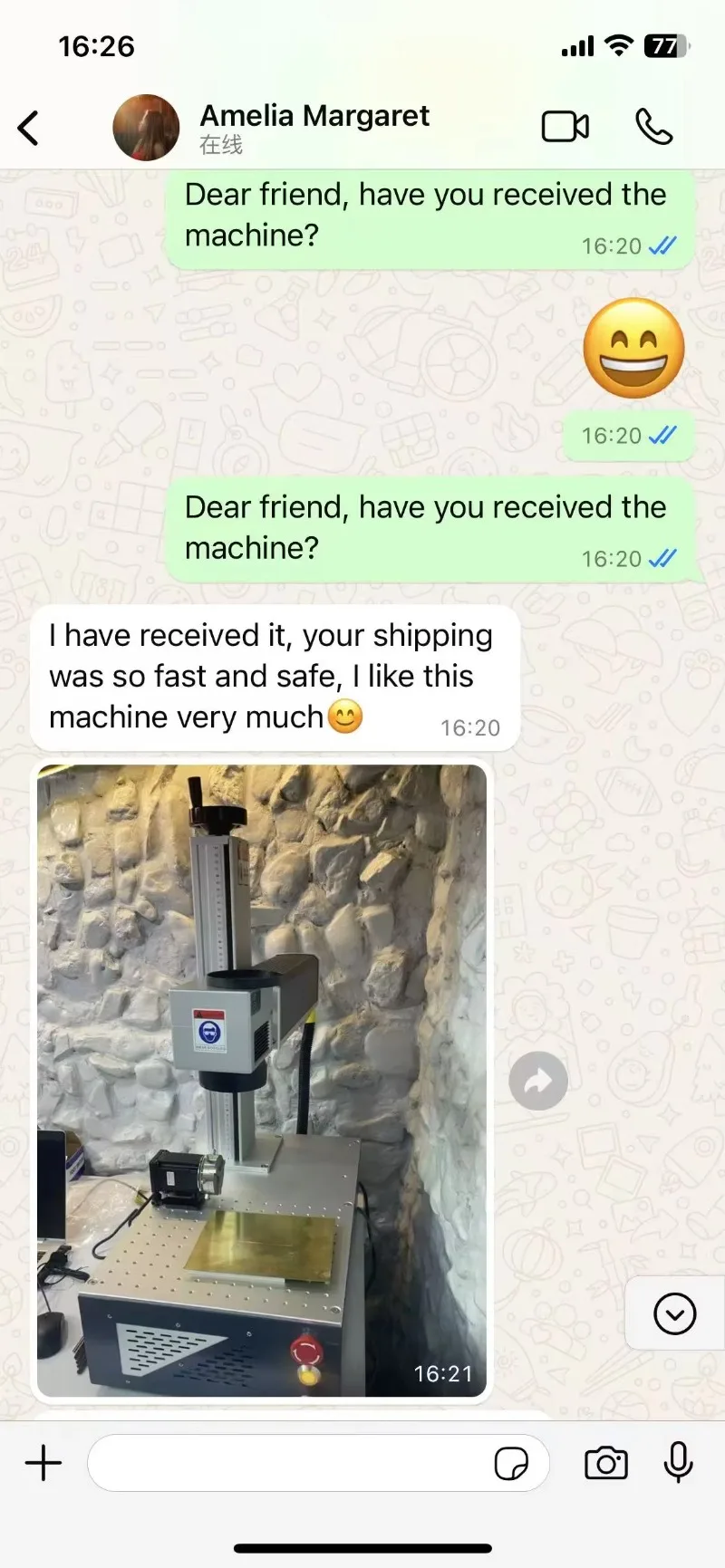 Automatische vezellasermarkeermachine voor glas 20W lasergraveerder Metalen logo graveur codeerprinter