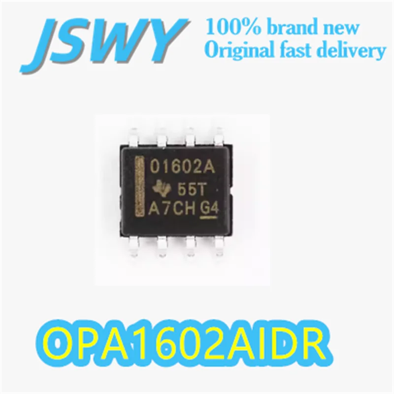 

(5/50 pieces) OPA1602AIDR Original Silk Screen 01602A SOIC-8 Package Dual-Channel Audio Op-Amp Low Noise Electronics In Stock