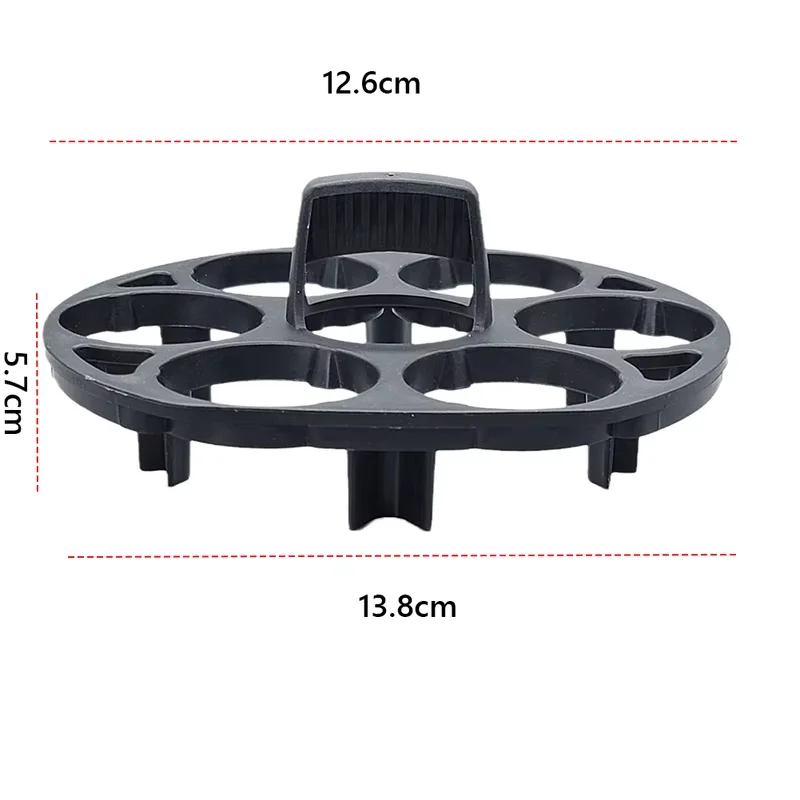 Egg Steamer Rack Egg Steaming Tray Holds Up To 7 Eggs Egg Steaming Holder Prevents Rolling Multi-Use Egg Rack for Home H0834