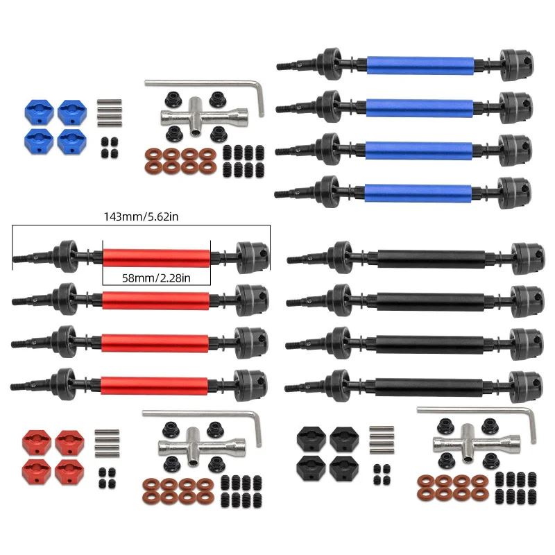 

ARRMA1/10 3s NEW BIG ROCK v3 45#Hardened steel head, universal for front and rear useCVD-W130
