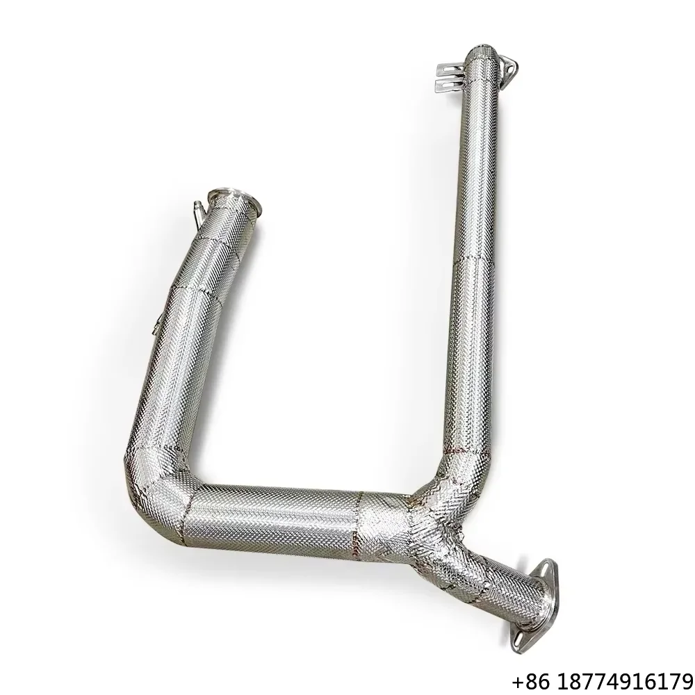 

Exhaust Racing Performance for 718 Boxster/2.0T 2016-2019 High-performance Downspout Sport Catalytic Converter