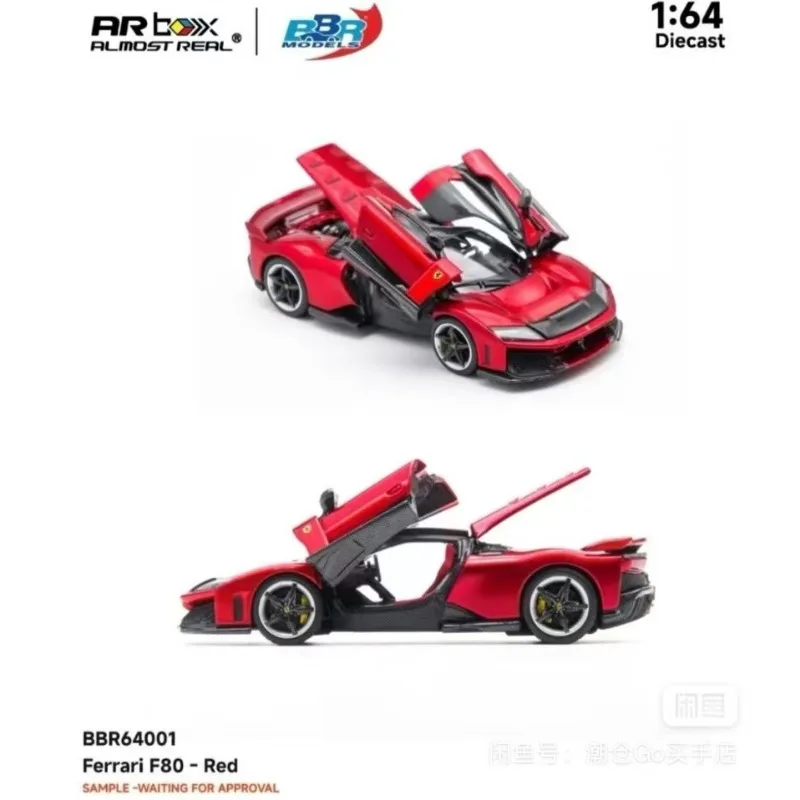Carro esportivo supercompacto BBR 1:64 F80, exclusivo da Exposição de Modelos de Carros HEC Beijing 2026, modelo de carro em liga fundida.