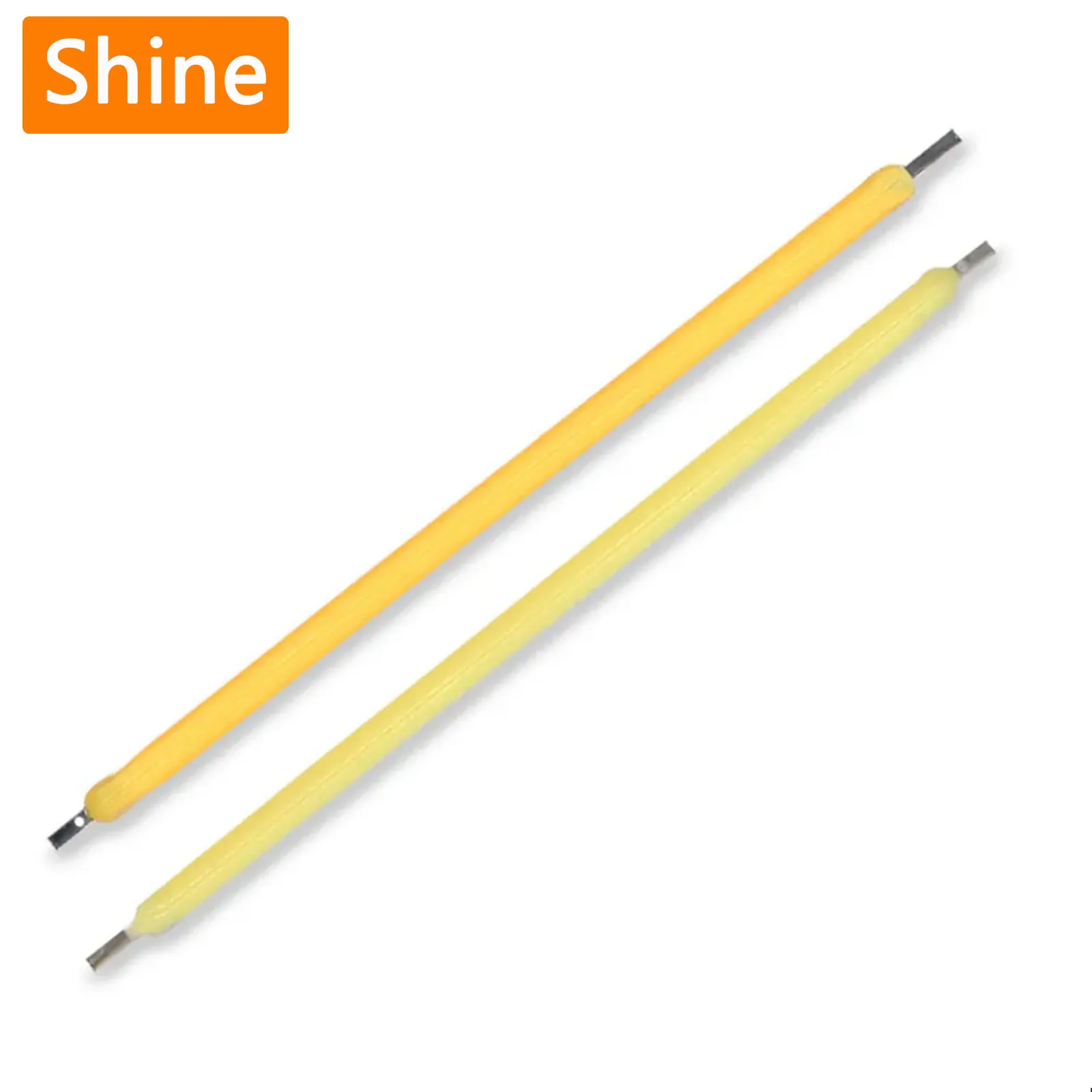 68MM DC3V 100mA 10pcs LED Filament Bulbs Cool Warm White Rigid Filament LED Diodes for Festive Decoration DIY Lamp Beads