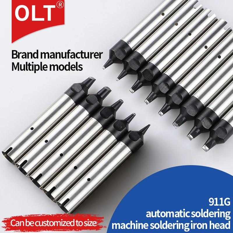 

OLT 911G PC Series Soldering Iron Tips 16PC 20PC 24PC 30PC 40PC For Quick 9233 Automatic Soldering Machine