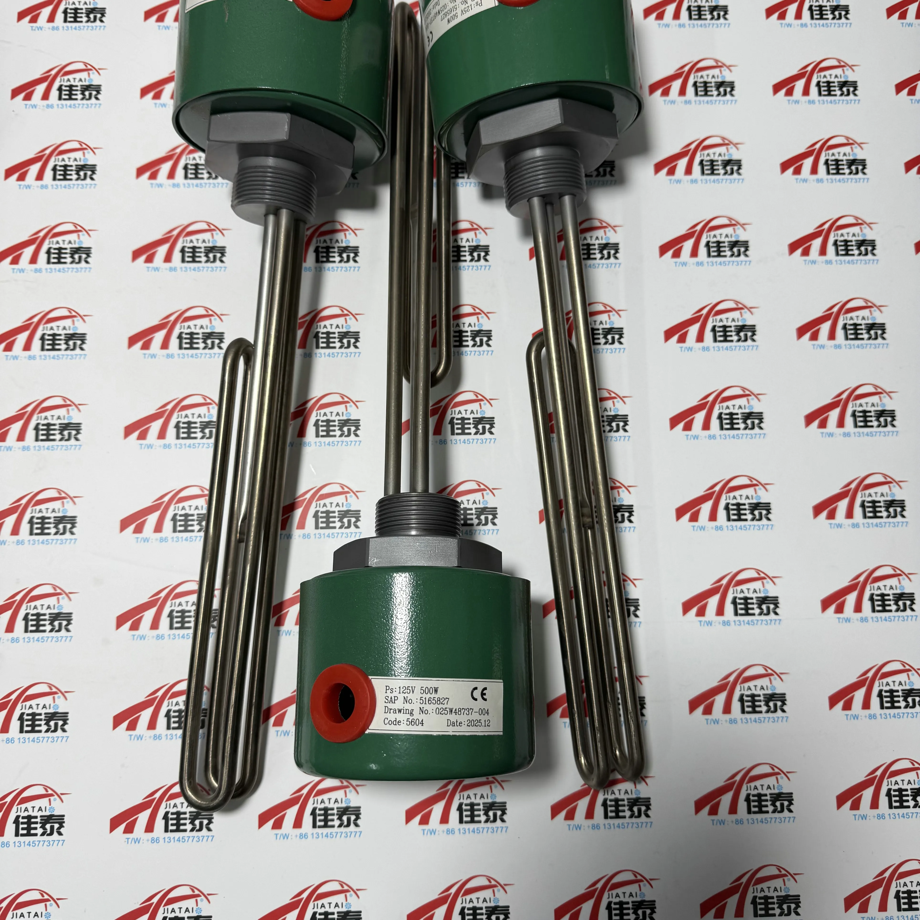 Oil Heating Element 025W48737-004 500W 125V Heater for Industrial Use Replacement Part