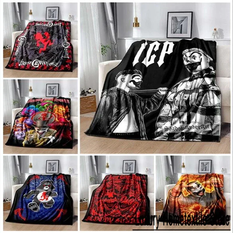 Insane Clown Posse Band ICP Juggalo fasygo Blanke, also can be used as bed sheet, bath towel, blankets