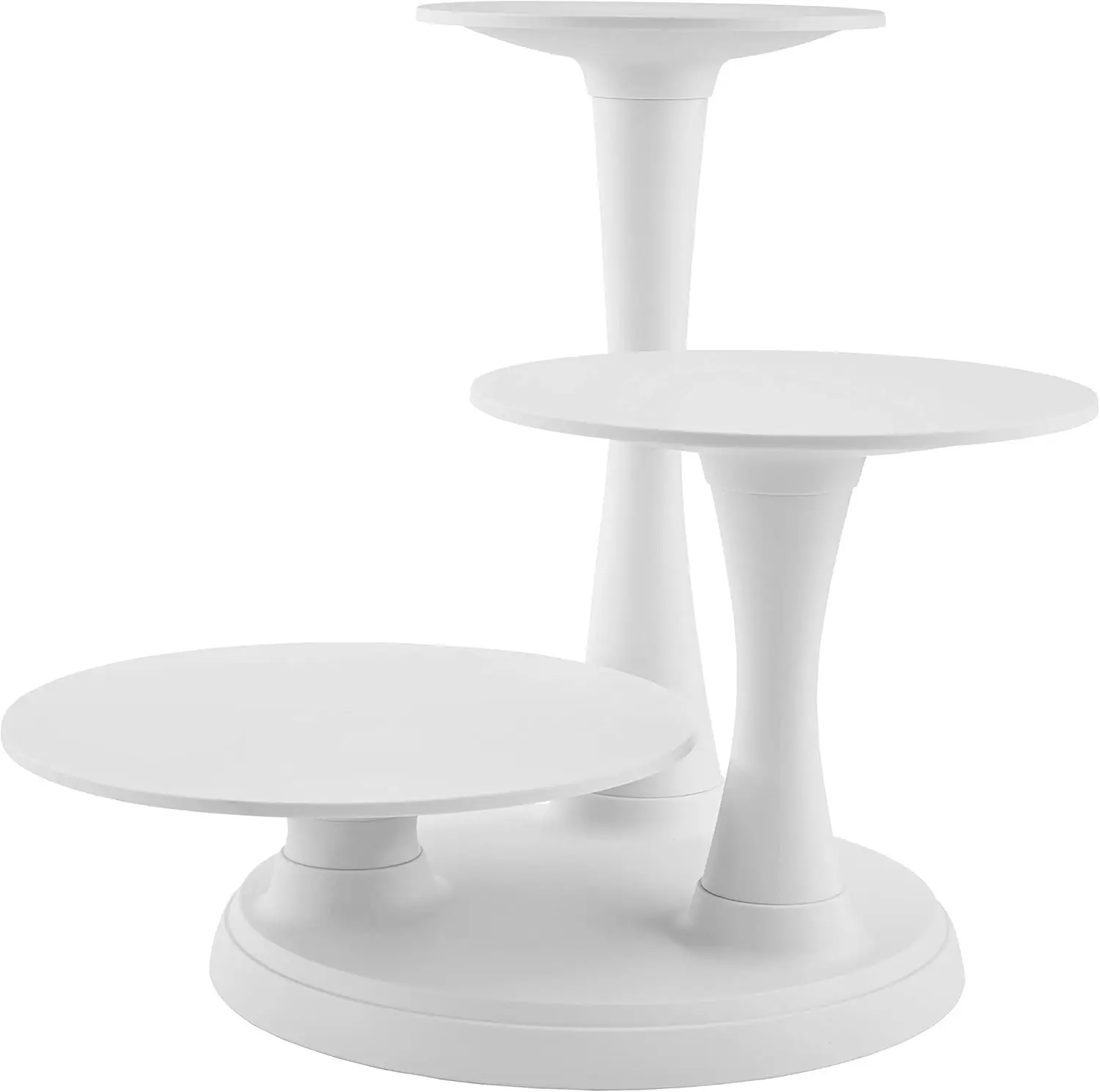 

Elegant 3-Tier Dessert Stand for Cakes, Cupcakes & Treats - Easy Assembly & Storage