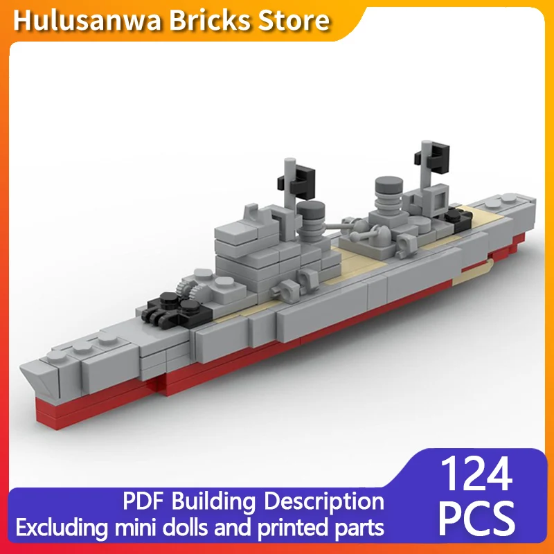 

Модель военных сосудов времен Второй мировой войны, MOC, строительные кирпичи, военное оборудование, модульные технологии, подарки, праздник, сборка, детские игрушки, костюм