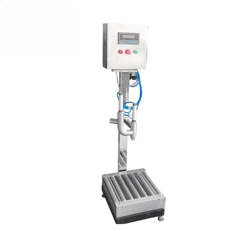 

Semi-automatic weighing liquid detergent detergent quantitative filling machine liquid paste filling equipment