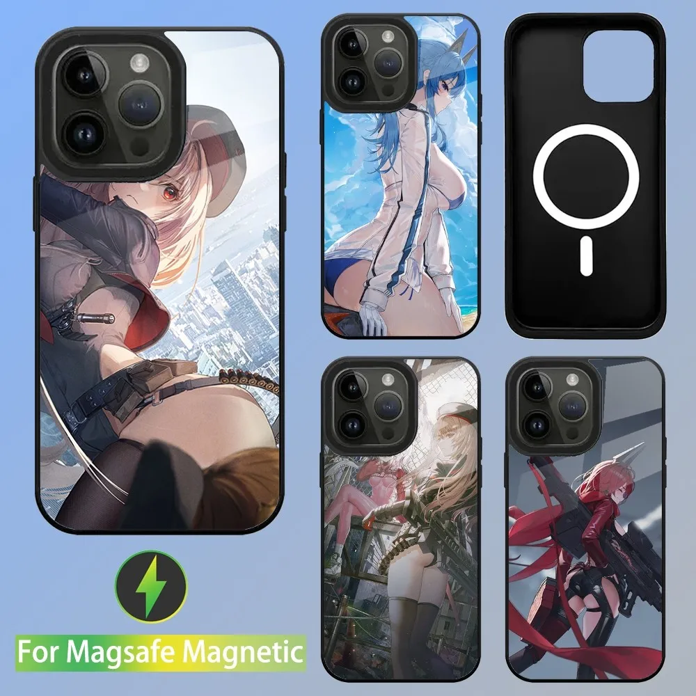 Goddess of Victory Nikke Phone Case For iPhone 15,14,13,12,11,Plus,Pro,Max Mini Magsafe Magnetic Wireless Charging