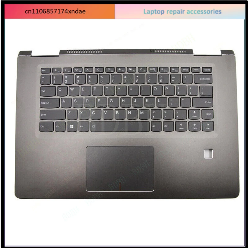 Palmrest Backlit Keyboard Cover For  Lenovo YOGA 710-15IKB Black 5CB0M14147 US