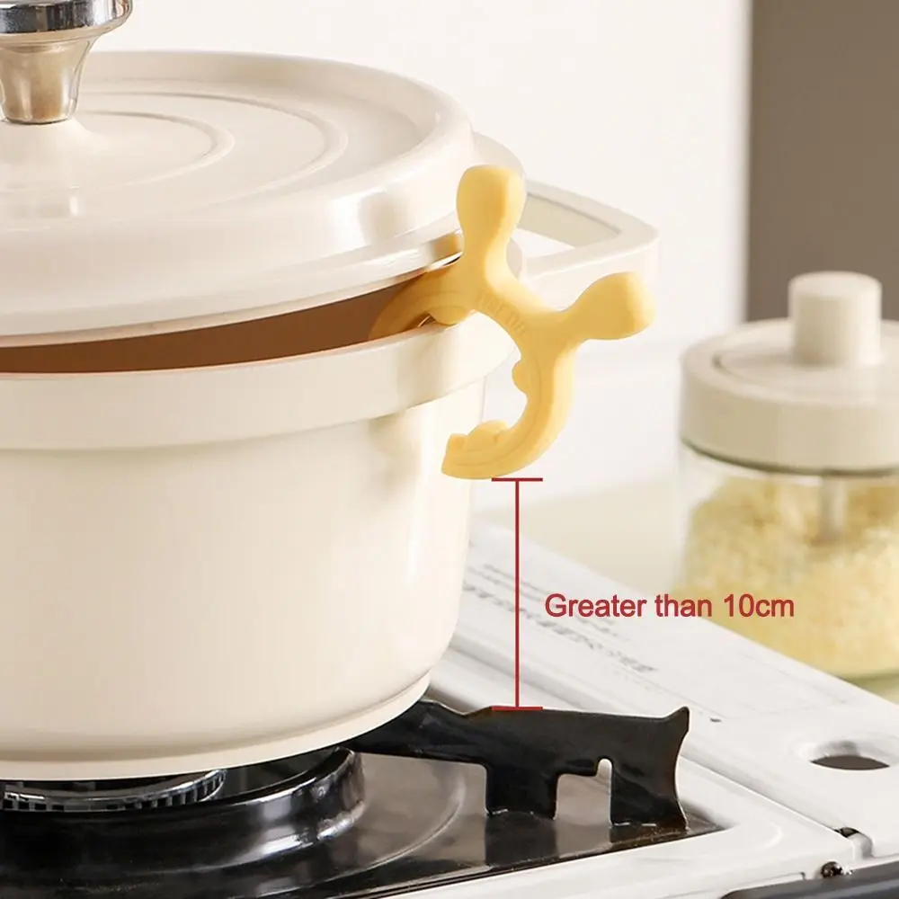 Universal Silicone Spatula Rack Anti Scalding High Temperature Resistance Spatula Holder Soup Spoon Holder for Kitchen Gadget