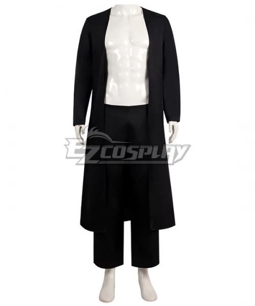 Tokyo Revengers Kakucho Hitto Tenjiku Black Trench Coat Pants Uniform Halloween Party Men Women Suit Cosplay Costume E001