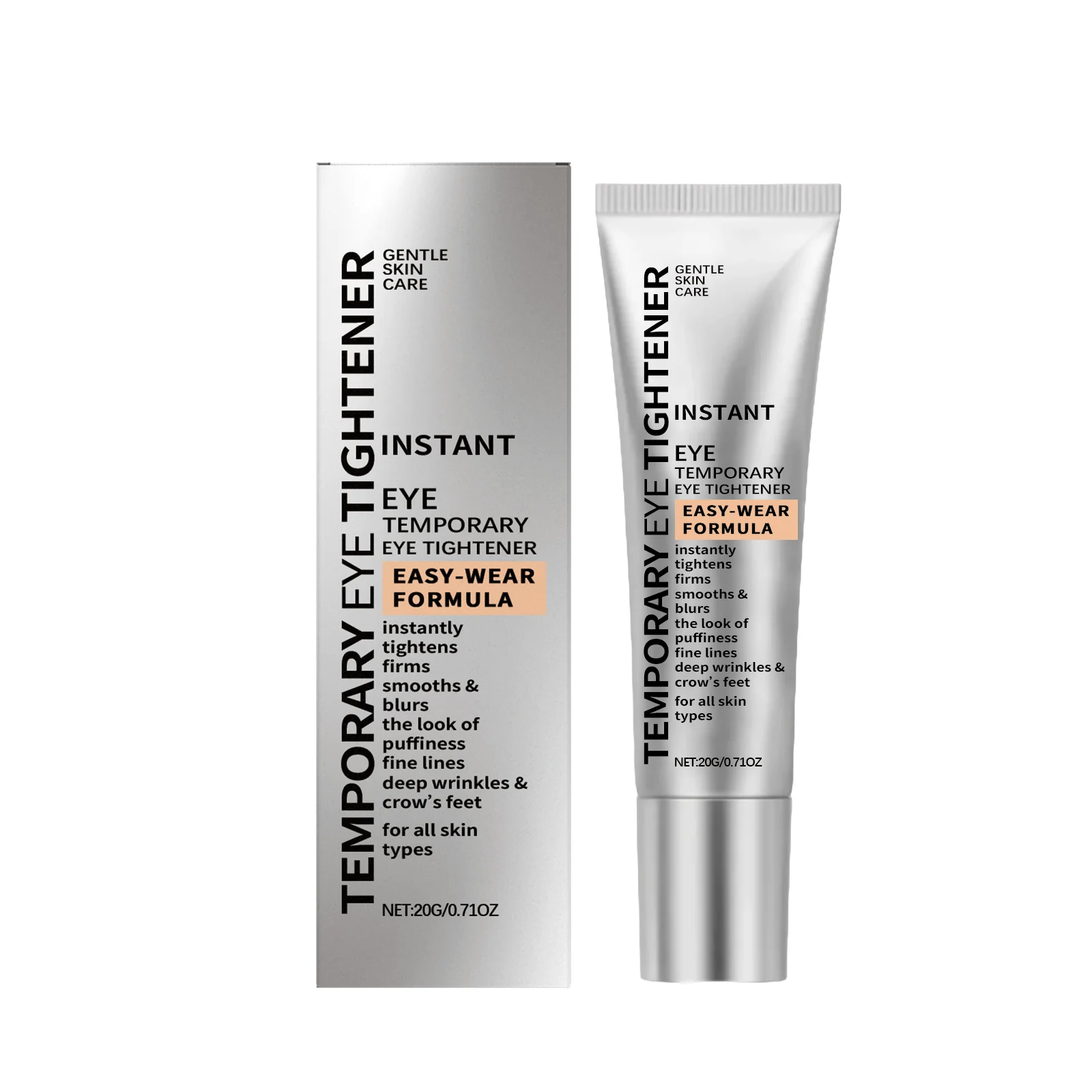 Eye Tightener Cream Reduce Dark Circles Fade Fine Lines Wrinkle Elimination Remove Eye Bag Lifting Firming Moisturizing Eye Care