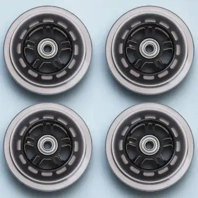 Trolley Case Wheels PU Electric Scooter Wheel PU Scooter Wheel Scooter Parts Scooter Accessories