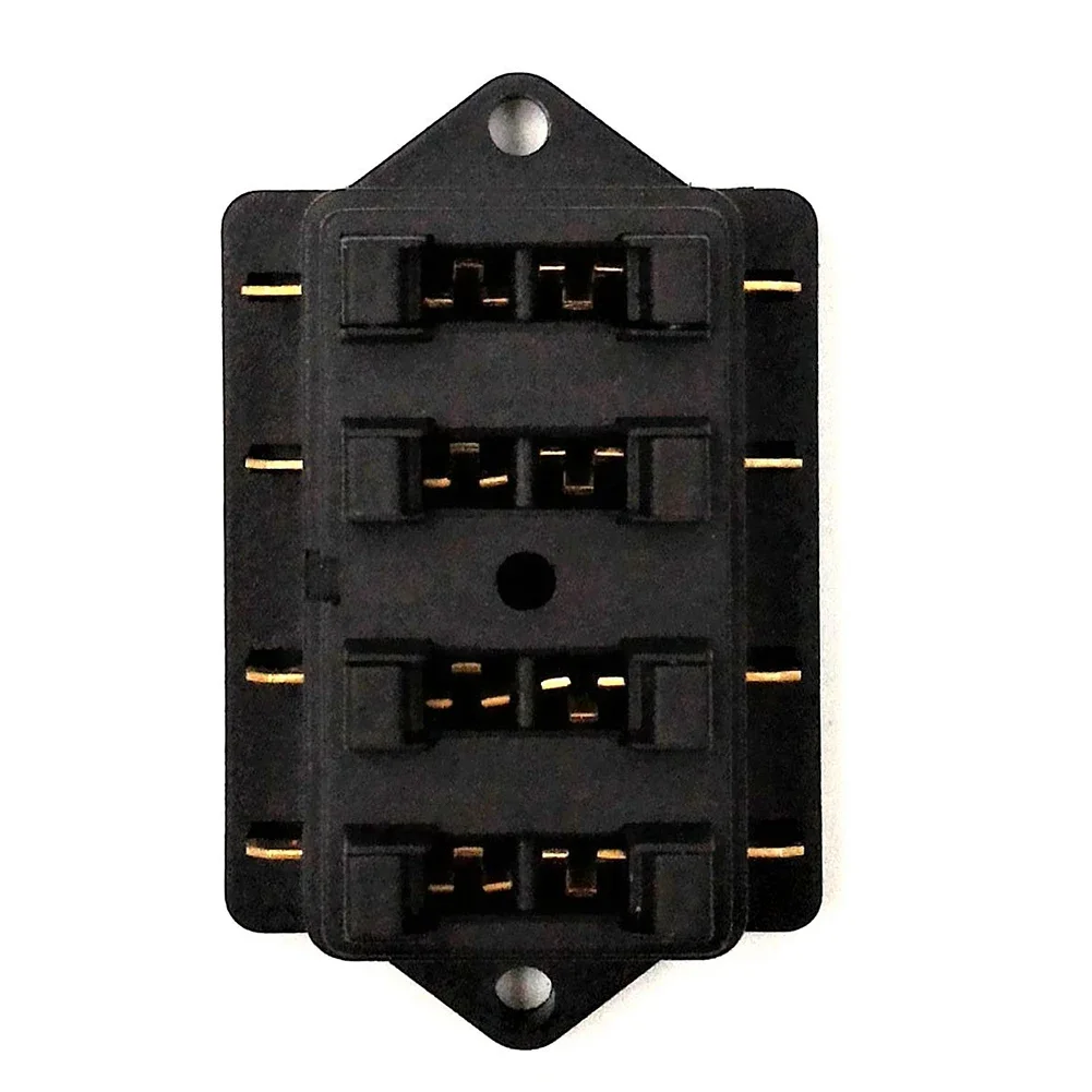 Durable and Practical  Universal Marine Kit Car Boat 12V 24V  4 Way Blade Fuse Holder Box Fusebox  Easy to Use and Install image 4