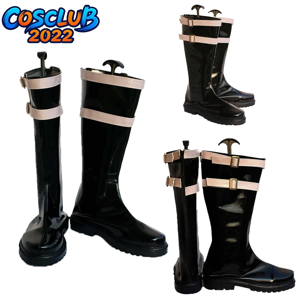 Botas de Cosplay de Dracule Mihawk, Calzado de Anime Pirata, Accesorios de Disfraz para Halloween y Carnaval, para Hombres Adultos