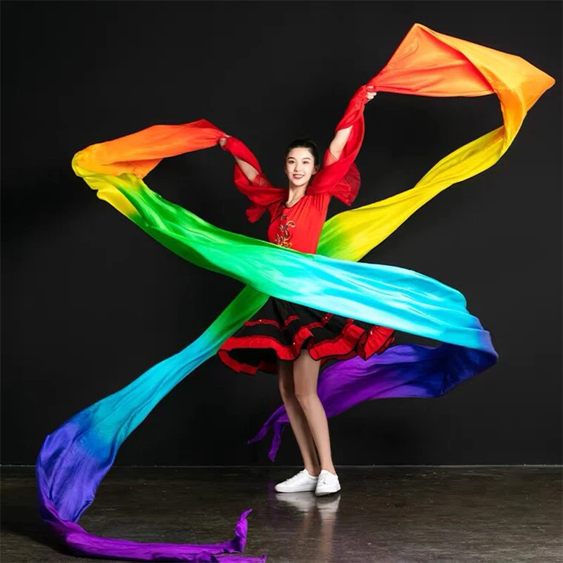 gradient-faux-silk-flowing-ribbon-streamer-chinese-classical-folk-dance-stage-show-dunhuang-flying-dance-prop-for-dancers