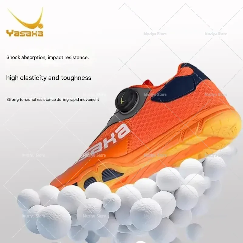 Original Yasaka table tennis shoe Sneakers basketball Sports Shoes outdoor hiking   jogging Sports boots