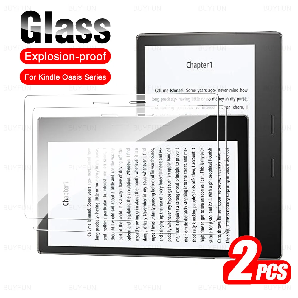 

2Pcs Glass For Kindle Oasis 2 K02 2017 Tempered Glass For Kindle Oasis 3 K03 10th Generation 2019 7 inch Screen Protector Films