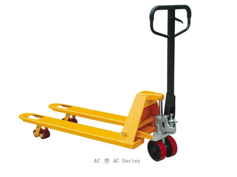 Manual forklift ground cattle truck 2/2.5/3/5 tons pallet lifting and unloading hand-pulled forklift