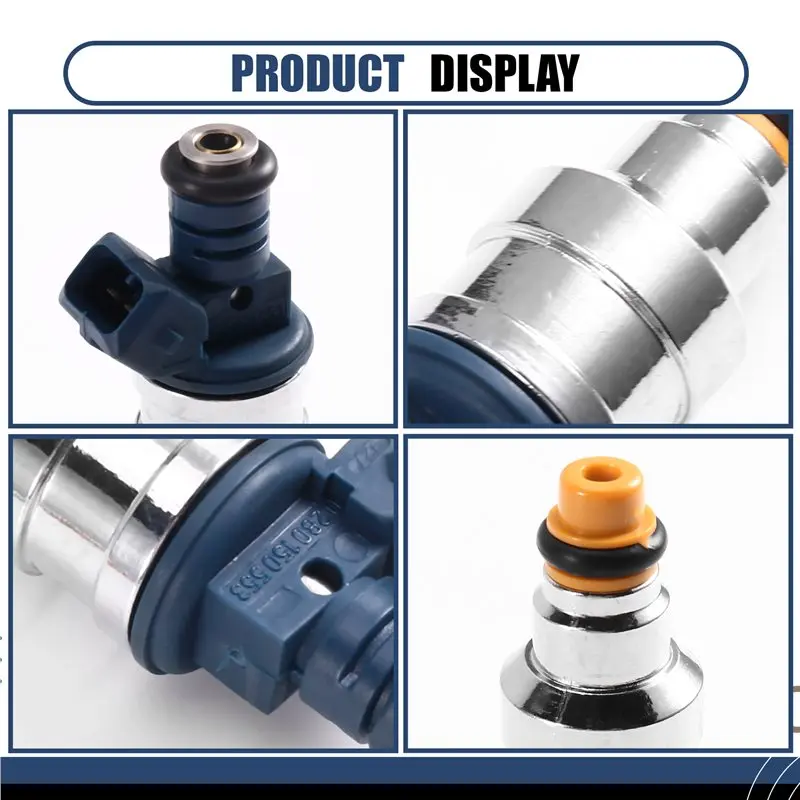 A60E-For VW Kombi 1.6 Acool Compatible 4PCS Fuel Injector Nozzles- Part Number 0280150553