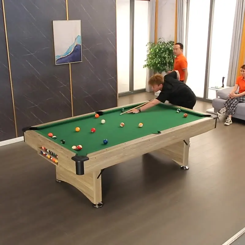 New 7ft Folding Eco-friendly Durable Billiard Table for Adults Indoor Home Use 2-in-1 Pool Table Customized  Available
