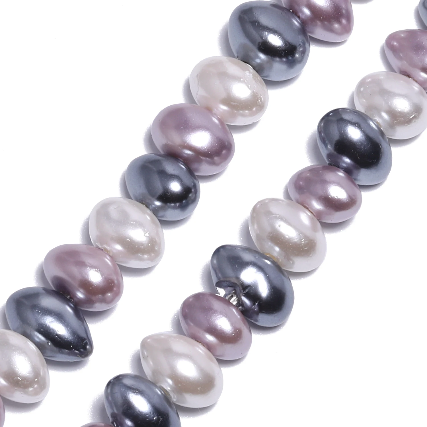 6x8mm irregular Imitation Pearls Beads Egg Shape Glass Pearl Loose Beads Craft For Fashion Jewelry Making DIY Necklace Bracelet
