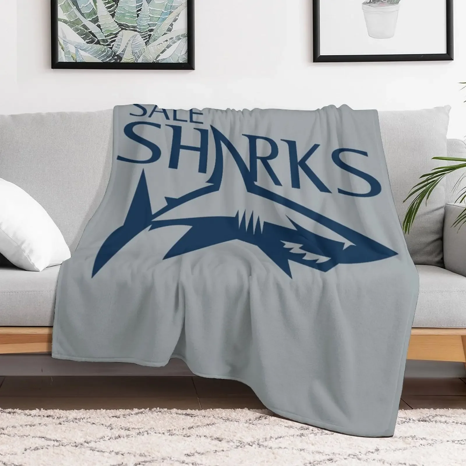 The Sale Sharks Throw Blanket All Season Soft Lightweight Blanket for Home