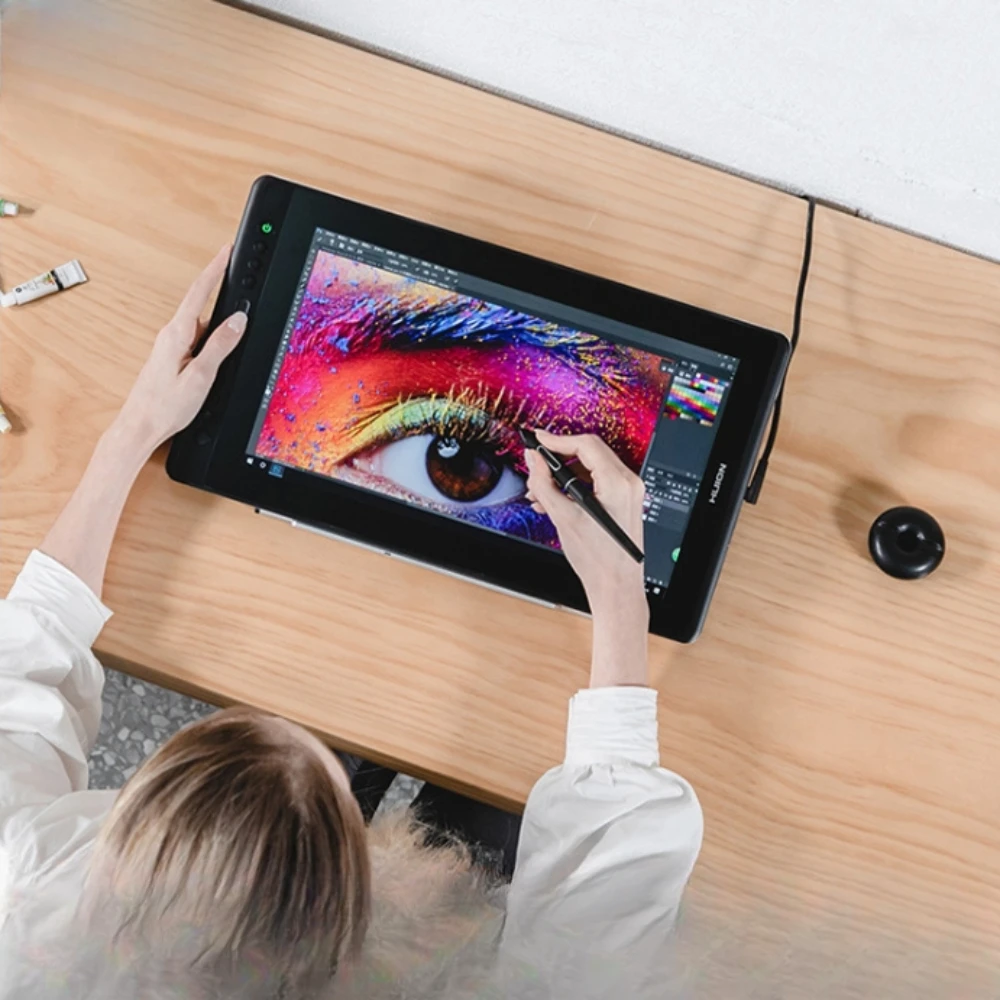 مناسبة لرسم شاشة الكتابة اليدوية King Kamvas Pro 16، دورة الكلمات عبر الإنترنت PPT لكتابة الكمبيوتر بالأظافر #5