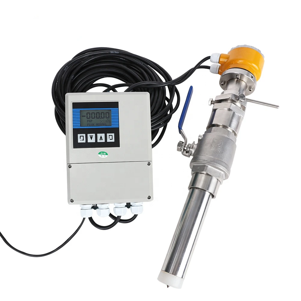 

AFT Factory Price digital Electromagnetic Flow Meter water 20 Inch Insertion Liquid Magnetic Flowmeter Stainless Steel