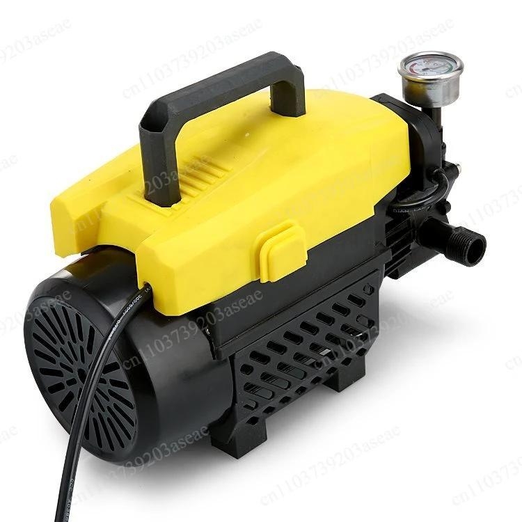 High pressure cleaning machine, air conditioning elbow water gun, 220V car wash machine, dual-use water pump, water heater tool
