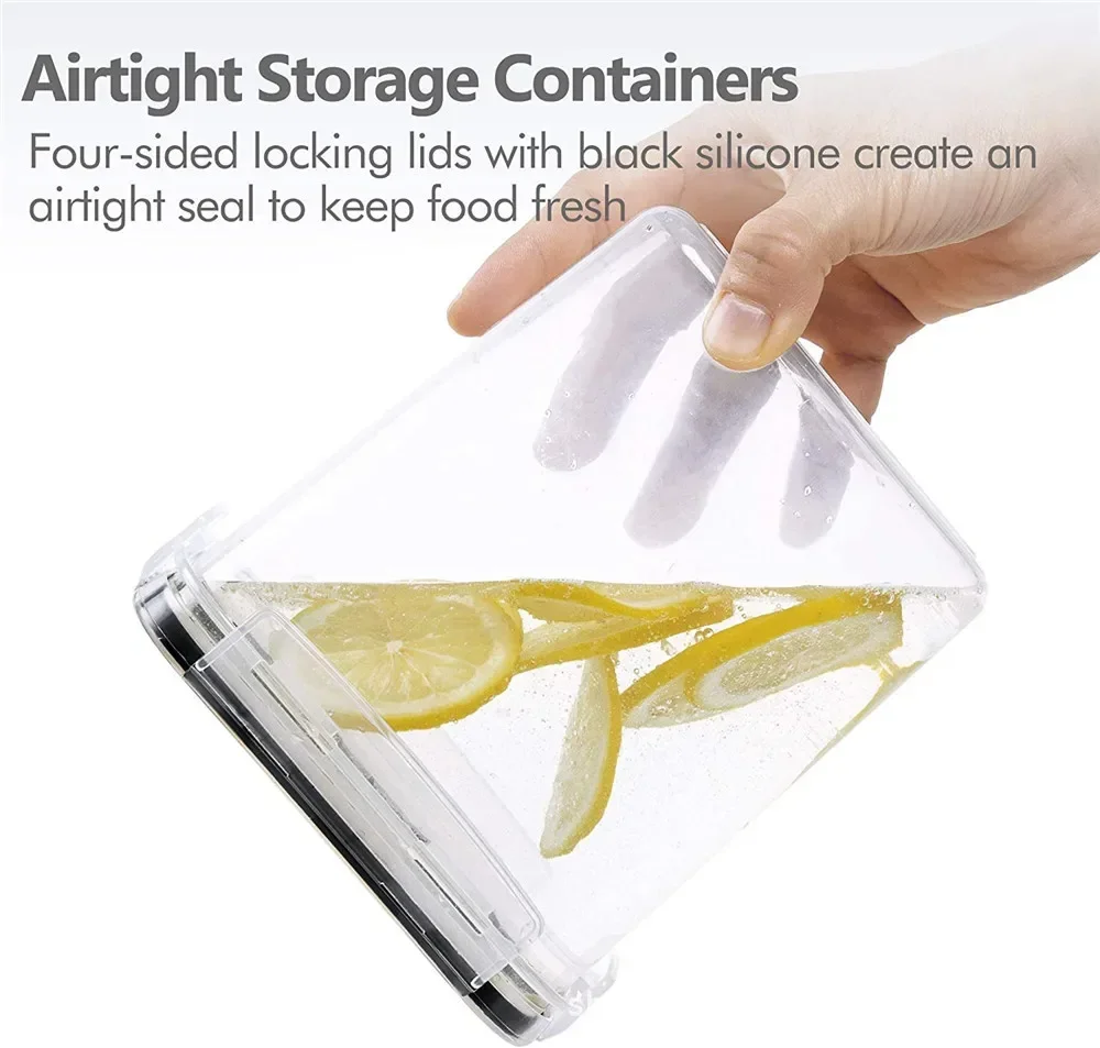 7Pcs Container for Food Storage Set Kitchen Food Container Large Food Storage Containers  Box Kitchen Organizer Multigrain