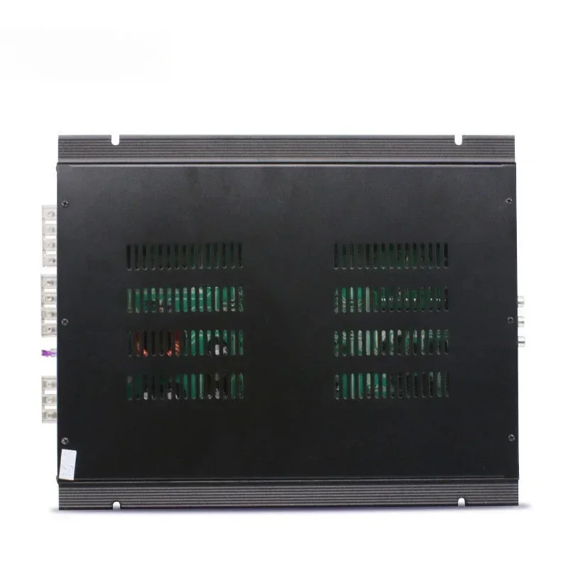 Durable V12 Four-channel 12V Car Power Amplifier 705 Four-way Car Audio Power Wire Drawing Process Lightweight