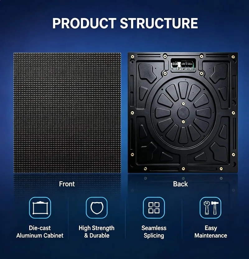 5D P3.91 LED Floor Screen Super Experience Applied to Exhibition Halls, Stages, KTV&Bar