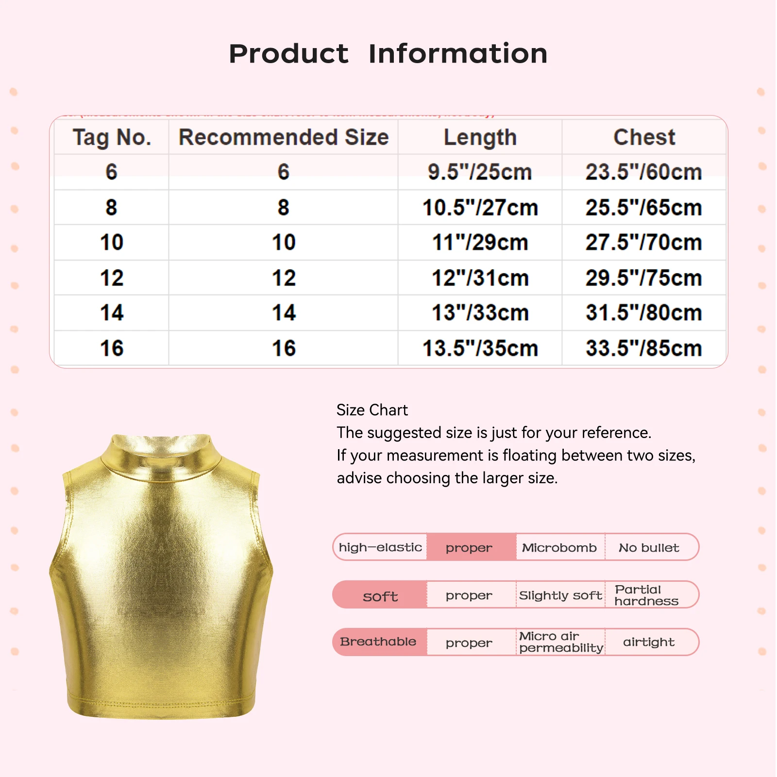 Kids Girls Metallic Shiny Hip Hop Jazz Dance Cheerleading Performance Costume Tanks Camis Crop Top with Pleated Skater Skirt Set