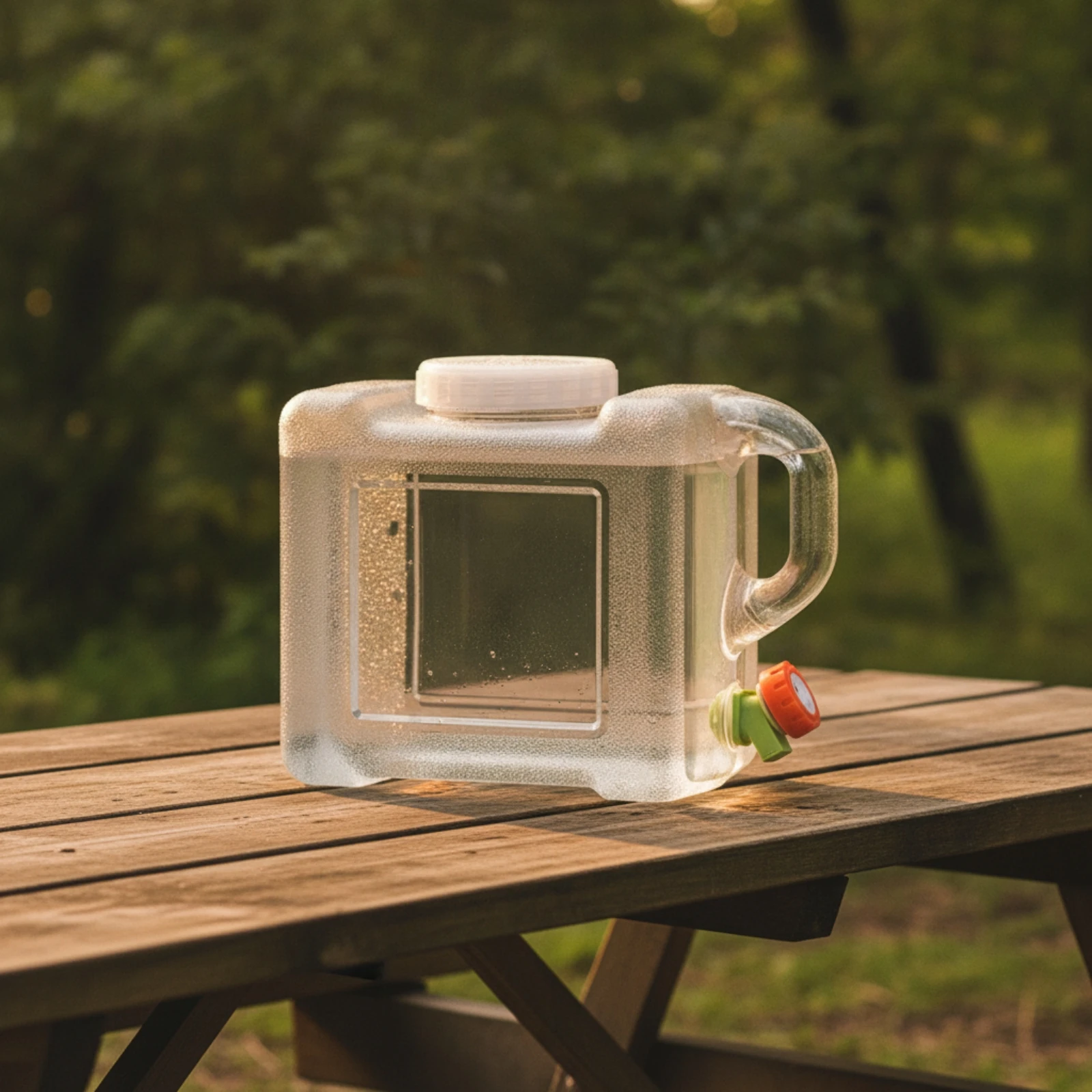 Water Container with Tap Portable Water Container with Spigot Carboy with Faucet Transparent Carboy with Lid