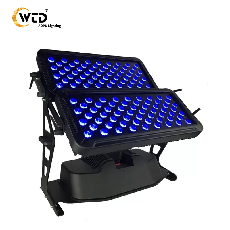 

Светодиодный прожектор 120x10W RGBW DMX для заливающего освещения, эффект «городской архитектуры», светодиодная лампа для сценического освещения на свадьбы и в церкви