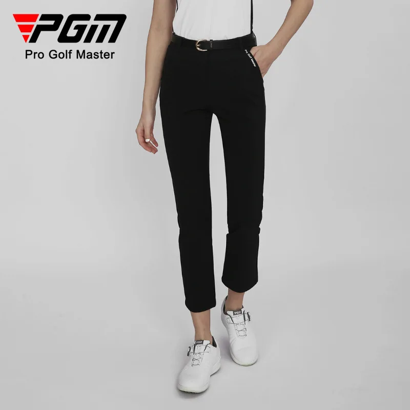 PGM Golf Clothing Women Sports Pants Summer Lady's Trousers High Elasticity Slim Breathable KUZ149 Wholesale