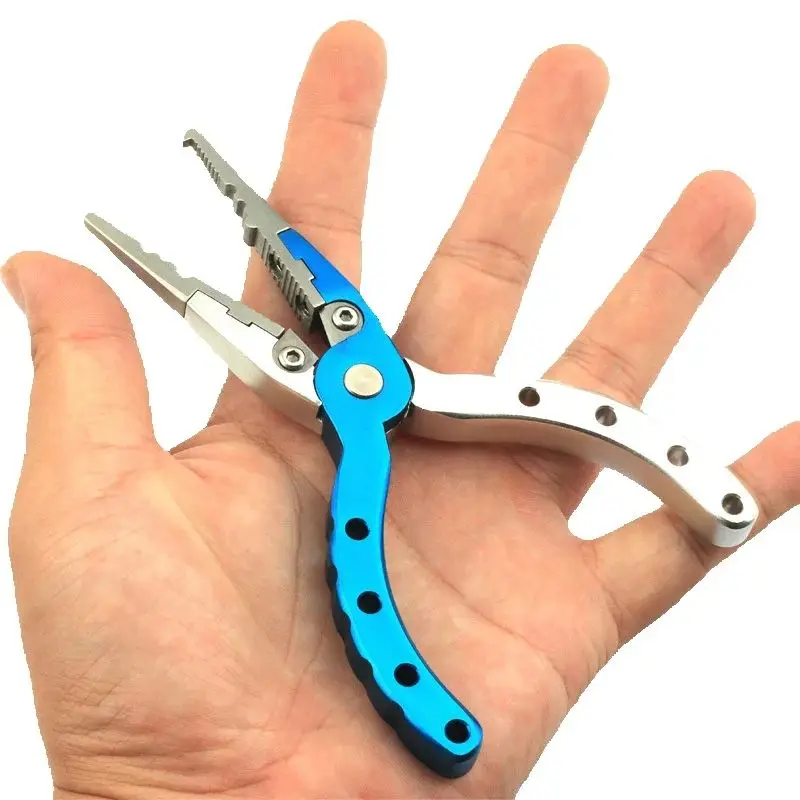 

Y734 Mini Portable Multi-functional Fishing Pliers Fishing Line Cutting Pliers Portable Fishing Tongs And Small Tools