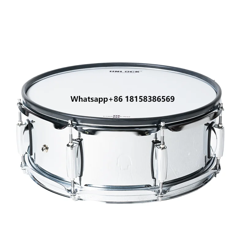 Caisse claire électronique en acier de 14 pouces, capteurs à Triple déclenchement, déverrouiller pour une utilisation avec ROLAND/